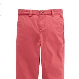 Vineyard Vines Boys Stretch ACK red Breaker Pants